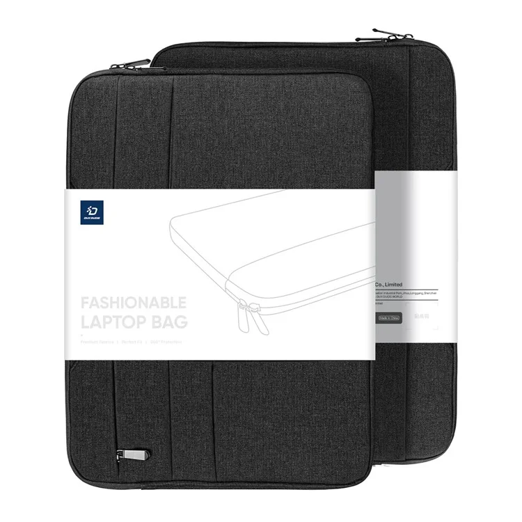 Dux Ducis LBTD Series 14-15,4 Polegadas Bolsa de Notebook Bolsa de Laptop de Poliéster à Prova D'água - Preto