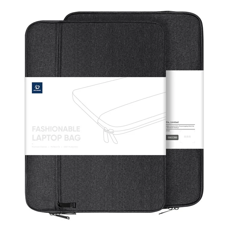 DUX DUCIS LBTC Série 15.5-16 Pouces Pour Ordinateur Portable Protteur de Protection Polyester Notebook Handsbag - Noir