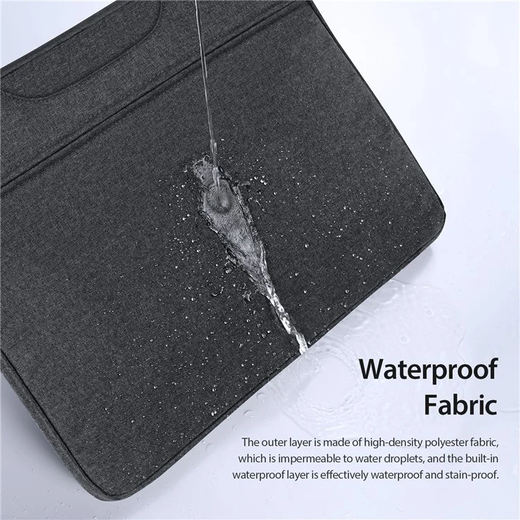 DUX DUCIS LBTC Serie 15.5-16 pollici Borsa protettiva per laptop in poliestere - Nero