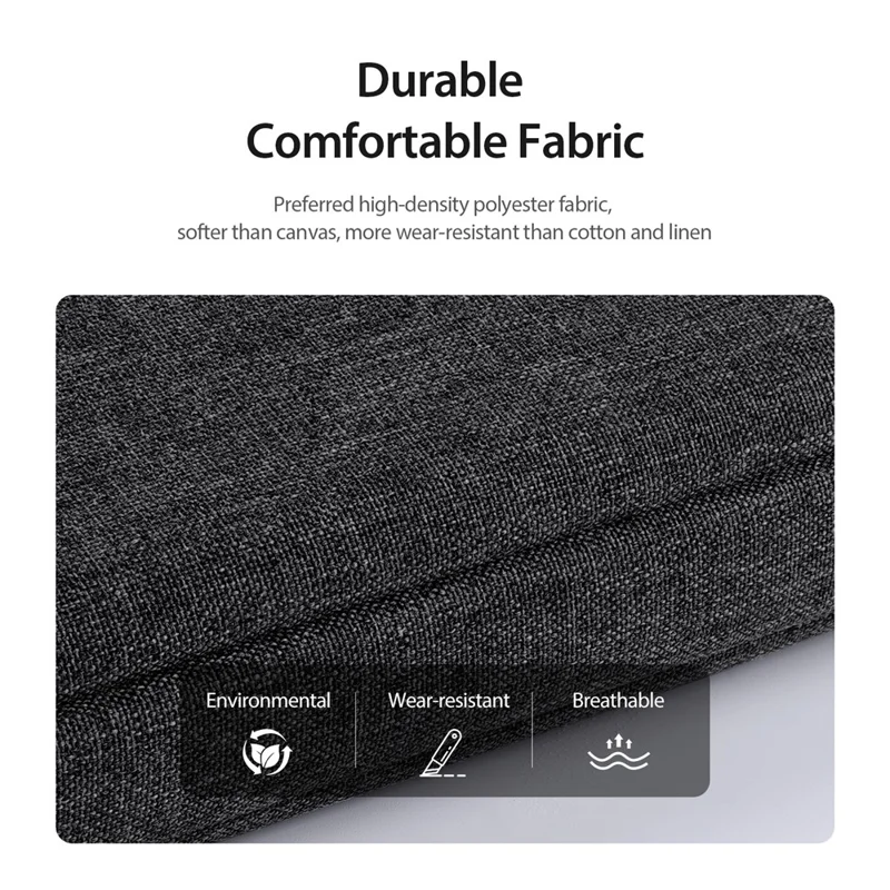 DUX DUCIS LBTC-Serie 13-13,9 Zoll Laptop-Umhängetasche Anti-Drop-Notebook-Tragetasche - Schwarz