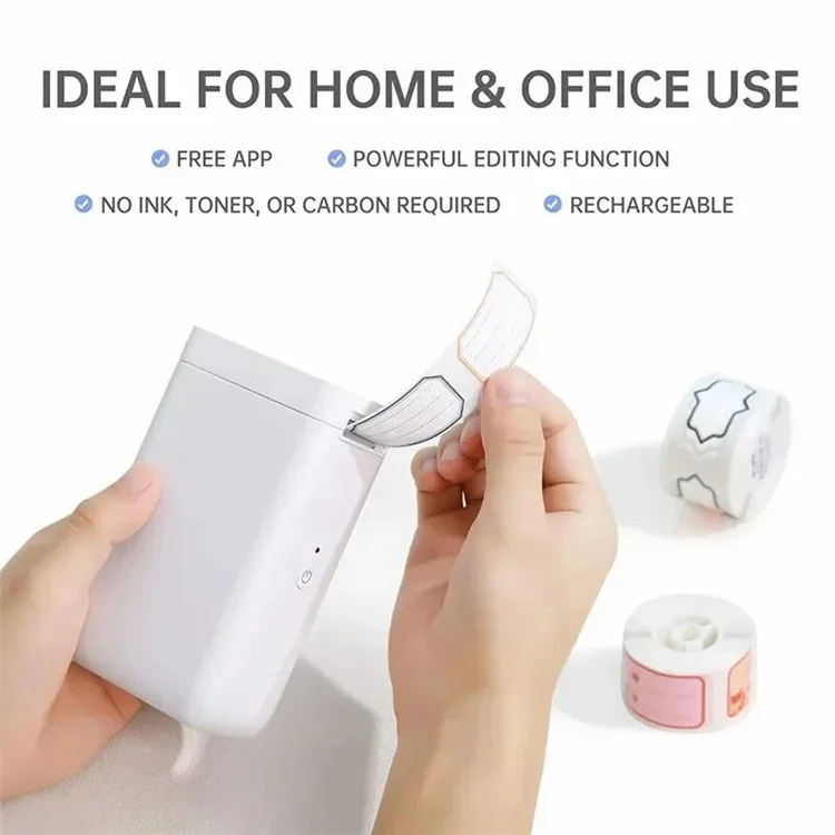 NIIMBOT D101 Portable Mini Label Printer Bluetooth-compatible Thermal Printer Inkless Printing Machine