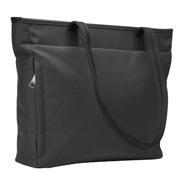 BENWIS LT-LHB-1-BK Laptop Tote Bag Nylon 1000D Notebook Shoulder Bag for Work Travel - Black