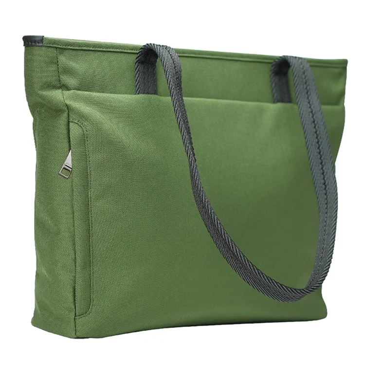 BENWIS LT-LHB-1-BK Laptop Tote Bag Nylon 1000D Notebook Shoulder Bag for Work Travel - Green