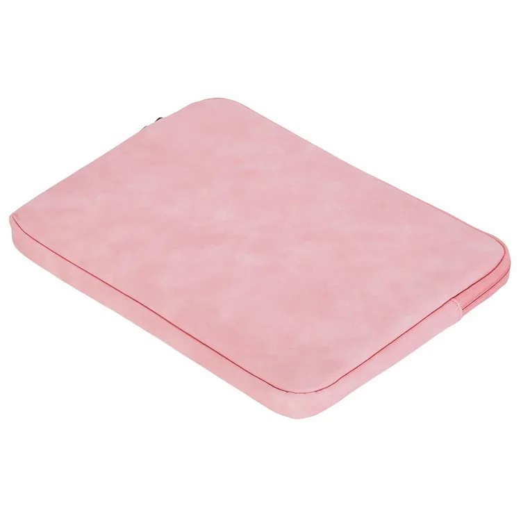 10.8-11 Inch Laptop Bag PU Portable Notebook Computer Briefcase Carrying Cover - Pink