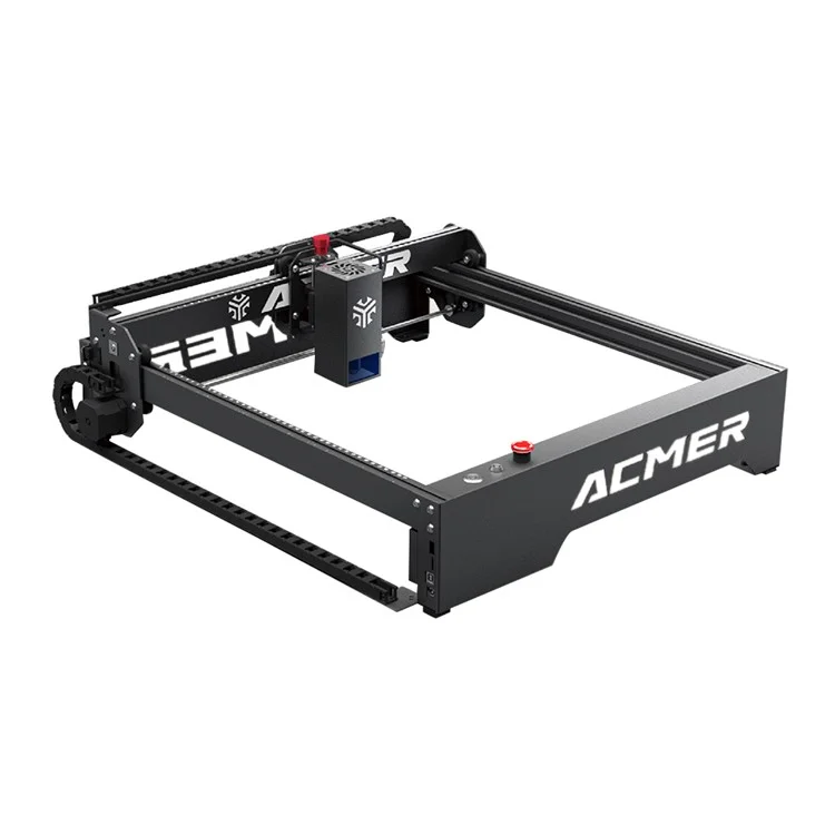 ACMER P1 20W Graveur laser haute vitesse 0,01 mm de précision Commande Wi-Fi Cutter Machine - Prise US