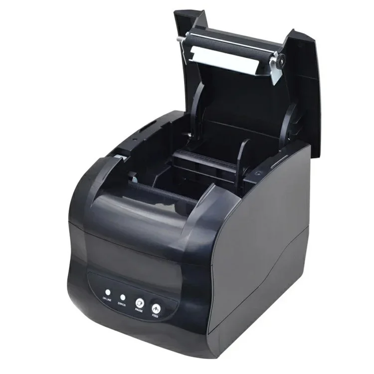 XPRINTER XP-365B 20-80mm QR Code Barcode Label Printer Thermal Self-adhesive Label Printer - EU Plug