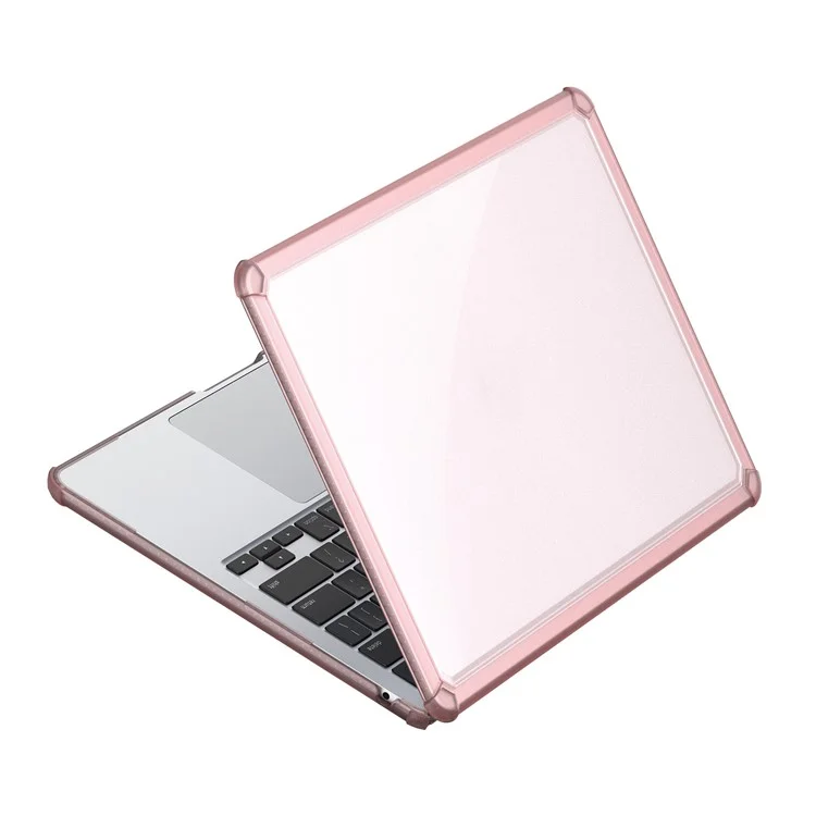 DUX DUCIS LCGM Series Glossy Case for MacBook Pro 14 inch (2024) (2021) / (2023) Anti-Scratch TPU+PC Cover - Pink