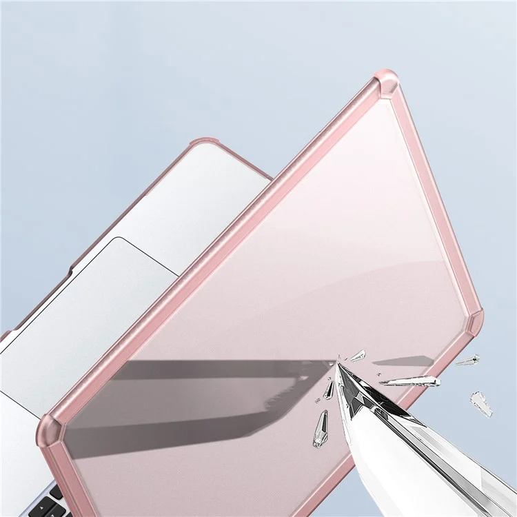 DUX DUCIS LCGM Series Glossy Case for MacBook Pro 14 inch (2024) (2021) / (2023) Anti-Scratch TPU+PC Cover - Pink