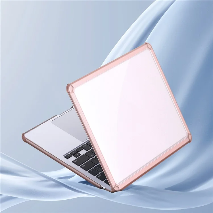 DUX DUCIS LCGM Series Glossy Case for MacBook Pro 14 inch (2024) (2021) / (2023) Anti-Scratch TPU+PC Cover - Pink