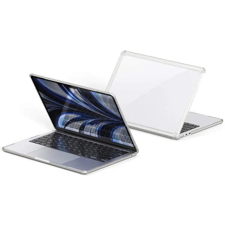 DUX DUCIS LCGM Series Glossy Case for MacBook Pro 14 inch (2024) (2021) / (2023) Anti-Scratch TPU+PC Cover - Transparent