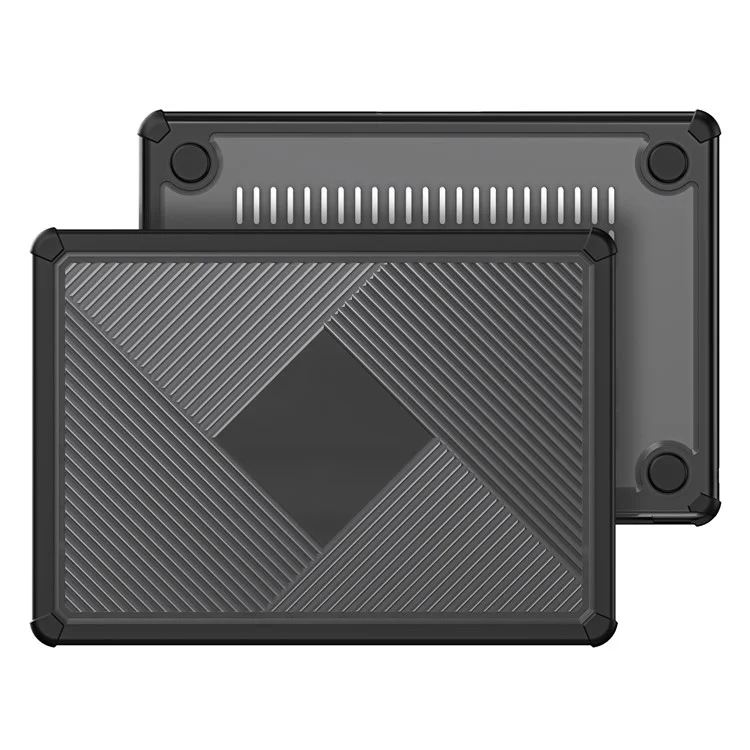 Funda DUX DUCIS LCGH Series para MacBook Pro de 14 pulgadas (2021) / (2023) Cubierta de estuche TPU+PC Protector de portátil - Negro