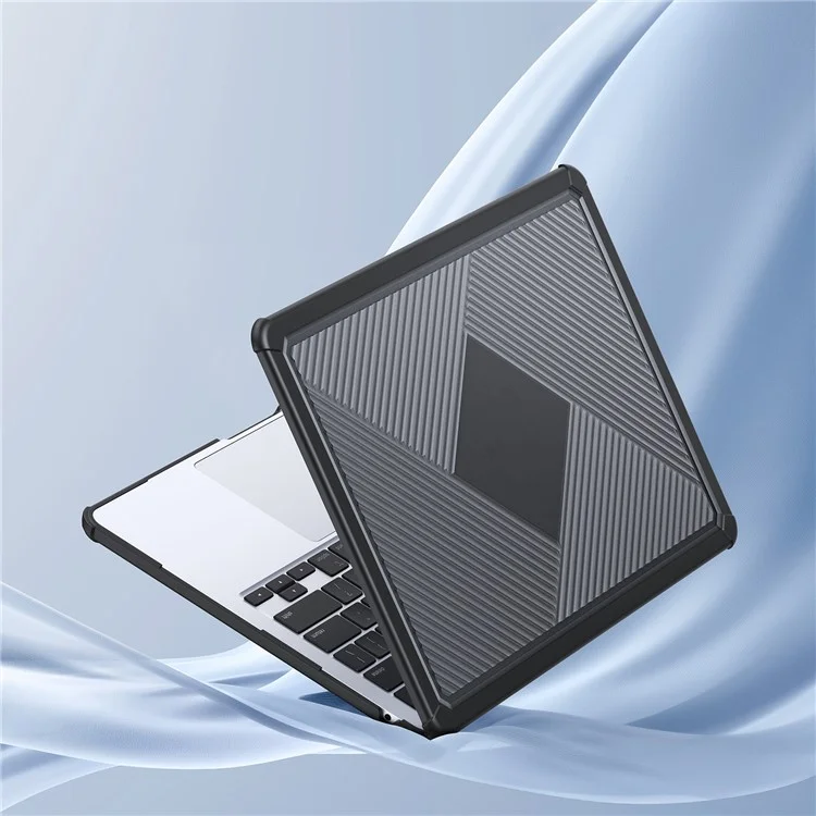 Funda DUX DUCIS LCGH Series para MacBook Pro de 14 pulgadas (2021) / (2023) Cubierta de estuche TPU+PC Protector de portátil - Negro