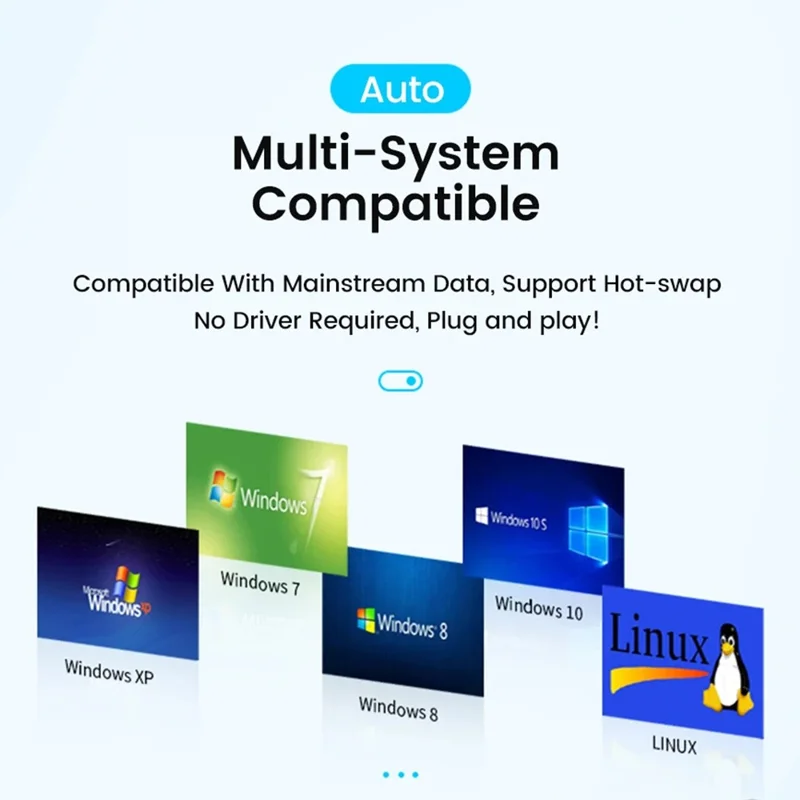 ADS-302A USB Adapter Hub to 1 x USB 3.0 + 2 x USB 2.0 Expansion Station - Silver