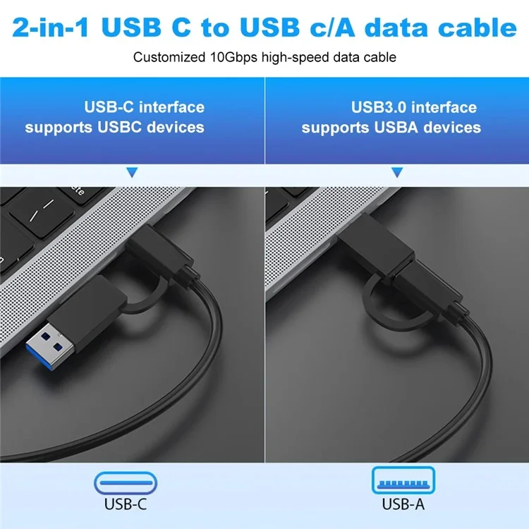 CR353 6-in-1 Cfexpress Typ B / CF / XD / MS / SD / TF-Speicherkarten-Reader-Computer-Laptop-Adapter mit Kabel