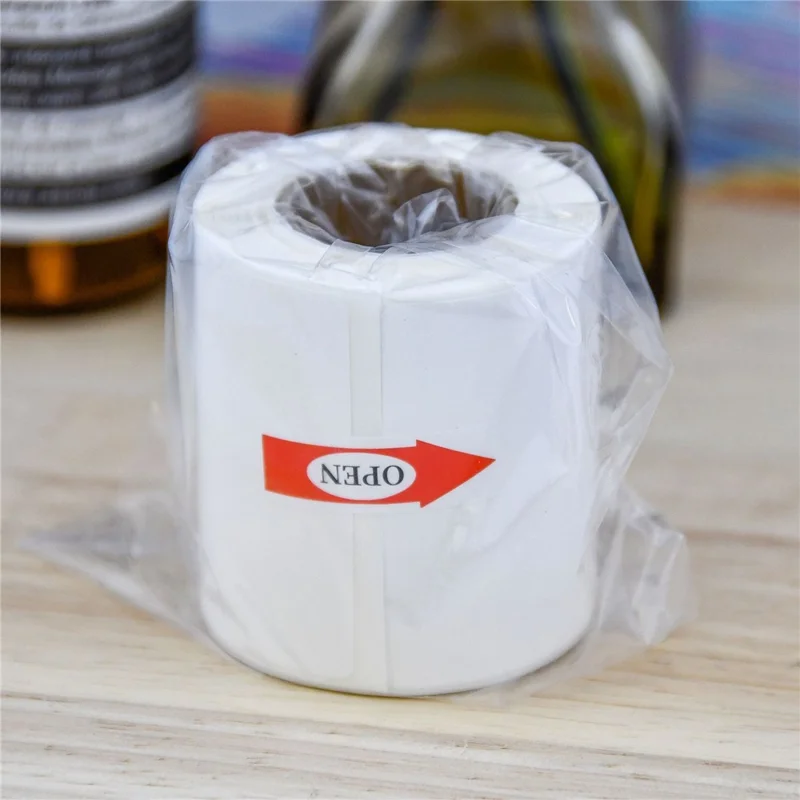 1 Roll Multipurpose Self Adhesive Thermal Label Waterproof Supermarket Price Tag Printing Paper - 40x30mm / 220 Sheets