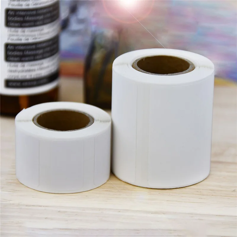 1 Roll Multipurpose Self Adhesive Thermal Label Waterproof Supermarket Price Tag Printing Paper - 40x80mm / 100 Sheets