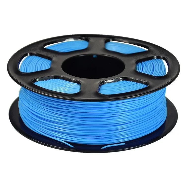 Filament PLA biodégradable de 1,75 mm pour imprimante 3D, Filament haute brillance, Tolérance de précision +/- 0,03 mm - Bleu ciel