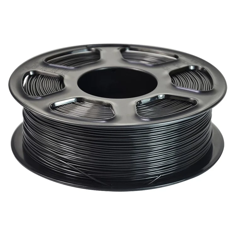 Biodegradable PLA 1.75mm Filament for 3D Printer High Gloss Filament , Accuracy Tolerance + / - 0.03mm - Black