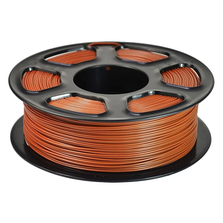Biologisch abbaubares PLA 1,75 mm Filament für 3D-Drucker, Hochglanz-Filament, Genauigkeitstoleranz +/- 0,03 mm - Kaffee