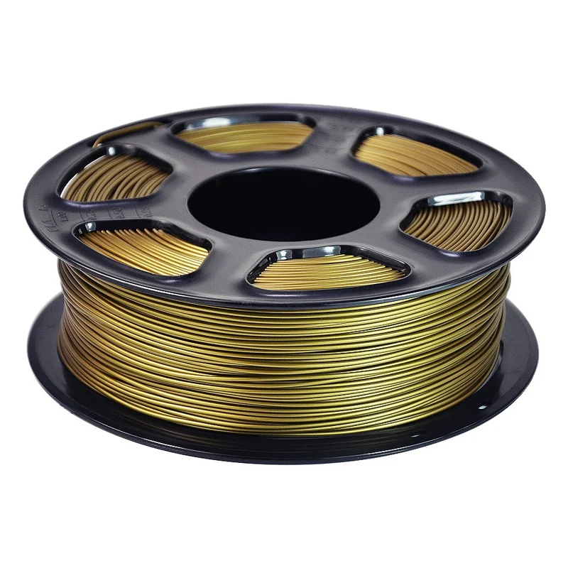 Biodegradable PLA 1.75mm Filament for 3D Printer High Gloss Filament , Accuracy Tolerance + / - 0.03mm - Bronze