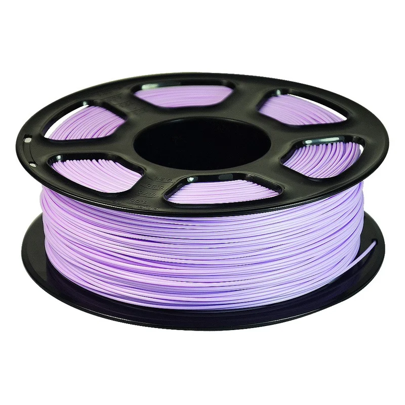 Biodegradable PLA 1.75mm Filament for 3D Printer High Gloss Filament , Accuracy Tolerance + / - 0.03mm - Taro Purple