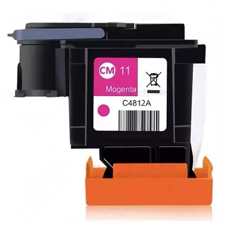 C4810A C4811A C4812A C4813A Four Color Printhead for HP Business Inkjet 2250 / 2200 / 1000 Printer - Magenta