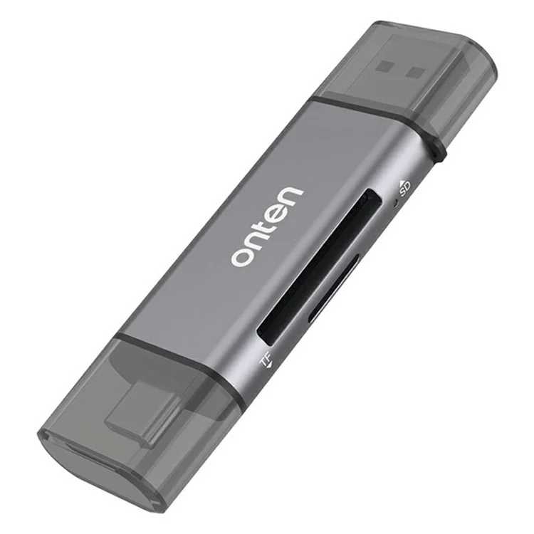 ONTEN CR531A Multifunktionaler Typ-C / USB3.0 SD TF Kartenleser OTG Telefon Speicherkarten-Lesegerät