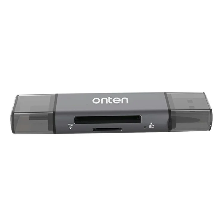 ONTEN CR531A Multifunktionaler Typ-C / USB3.0 SD TF Kartenleser OTG Telefon Speicherkarten-Lesegerät