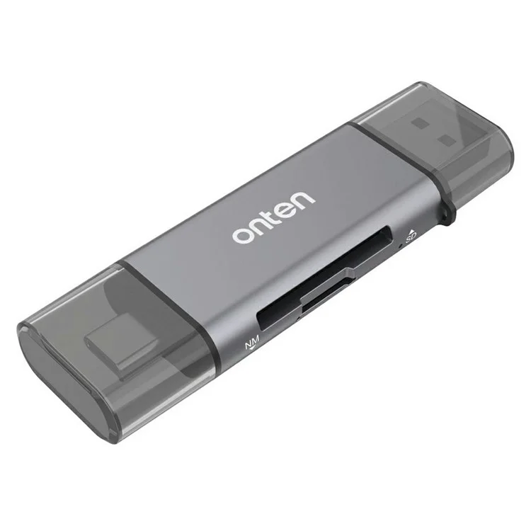 ONTEN CR531N Type-C / USB Memory Card Reader NM / SD Card High Speed Data Transfer Adapter