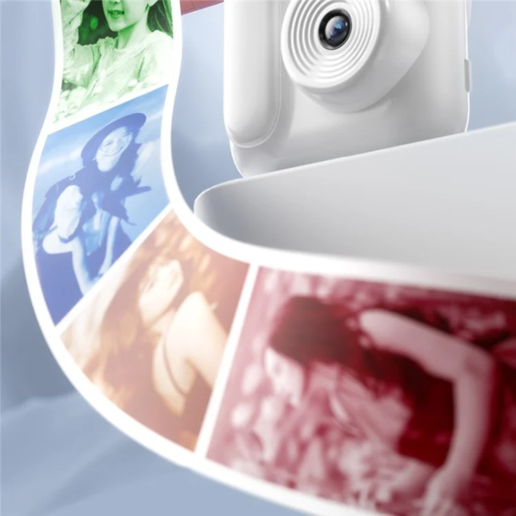 4 Rolls 57 x 25mm Thermal Paper for Children Camera Red / Orange / Blue / Green Printing Paper