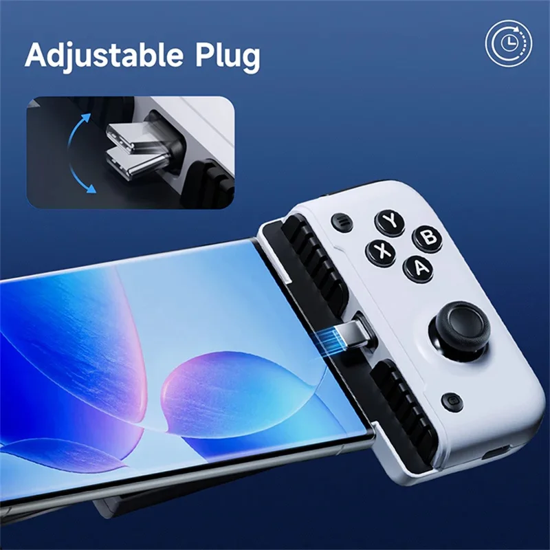 EASYSMX M05 Controller per Telefono Cablato / Bluetooth-Compatible, Modalità Doppia, Controller di Gioco Type-C per Android, Plug and Play
