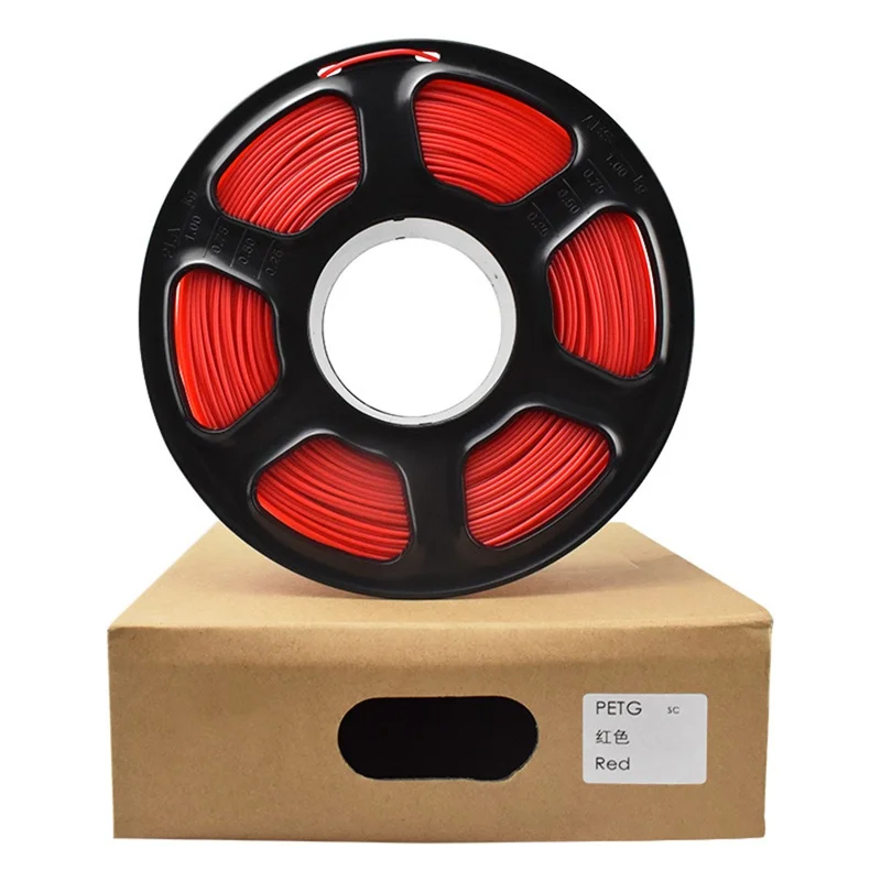 PETG 3D Printing Filament 1KG 1.75mm Material Wire For FDM 3D Printer - Black