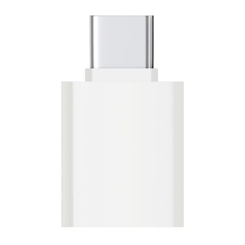 Lettore di schede SS3.0 USB-C TF Mini adattatore Type-C a MicroSD ad alta velocità 3.0 per Windows / MacOS / Linux / Android / iOS - Bianco