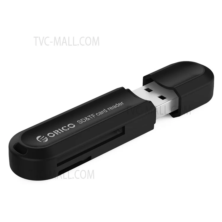 ORICO CRS21 2-in-1 USB3.0 TF Memory Card Reader 2TB Capacity High-speed Transmission USB Flash Card Reader - Black
