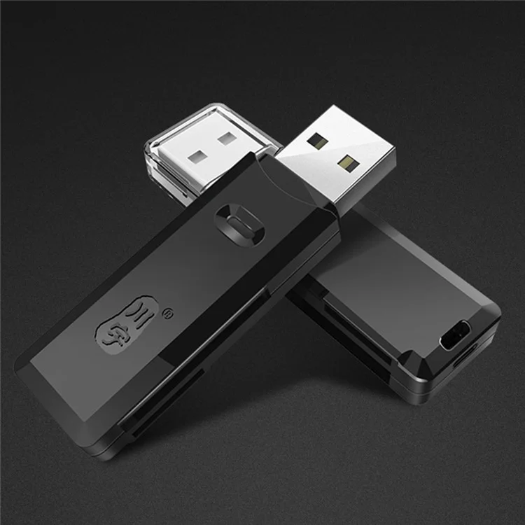 KAWAU C296 MINI USB 2.0 SD TF Memory Card Reader Mini Adapter per SDXC SDHC MicroSDXC MMC II