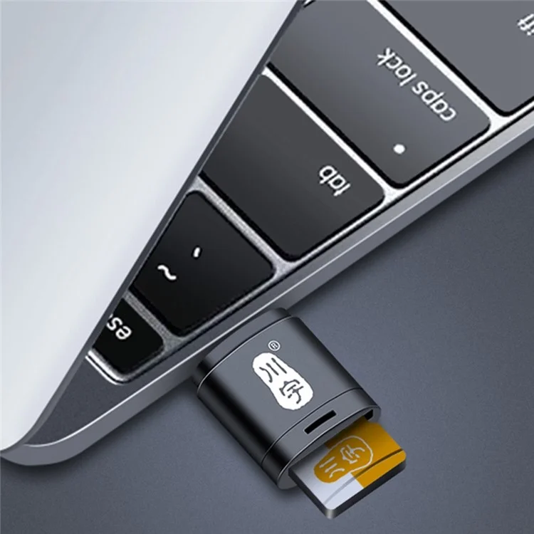 KAWAU C286 USB 2.0 60MB/s Lettore di schede di memoria TF Adattatore lettore di schede per computer portatile