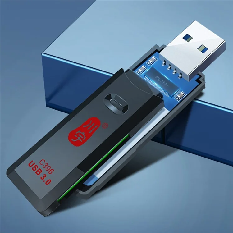 KAWAU C396 Mini Serie 2 in 1 USB 3.0 5 Gbps Alta Velocità Per SD / Lettore di Schede di Memoria TF