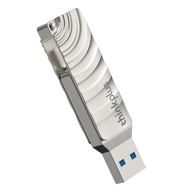 LENOVO THINKPLUS MU232 32GB para iPhone Série 15 USB+Type-C Armazenamento de Dados Bastão Rotativo Design de Alta Velocidade USB 3.2 Flash Drive