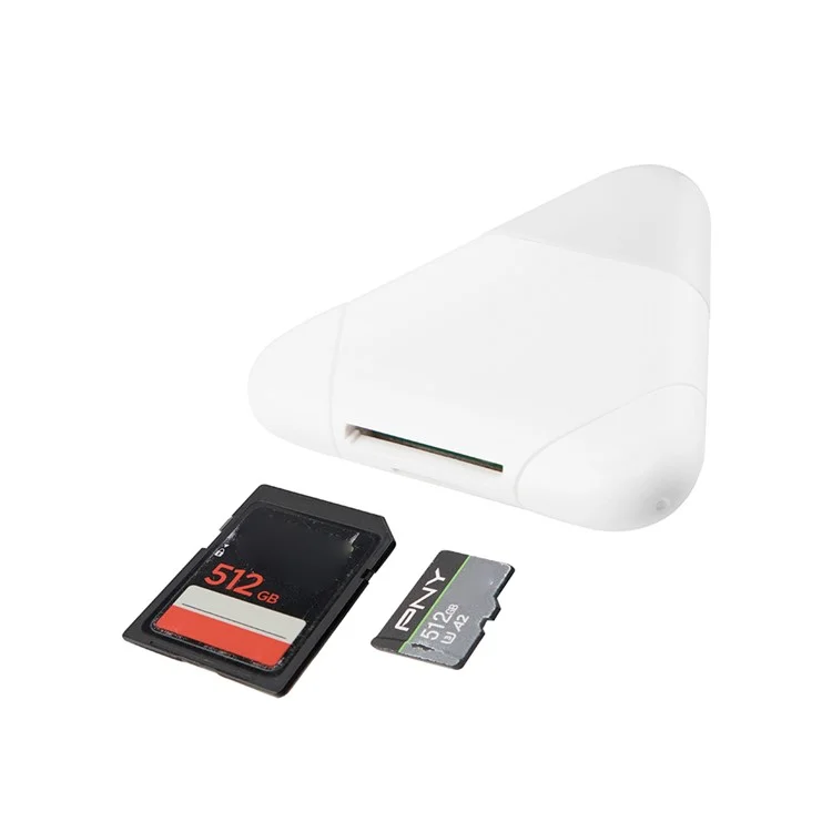 LCOPM Tablet SD / TF OTG Reader Reader Для ip / Тип-c. / USB Компьютер Android Magnetic Card Reader