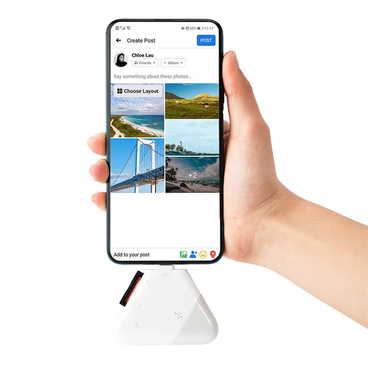 Кардридер LCOPM Tablet SD / TF OTG для iPhone / Type-C / USB, компьютера, Android, магнитные карты