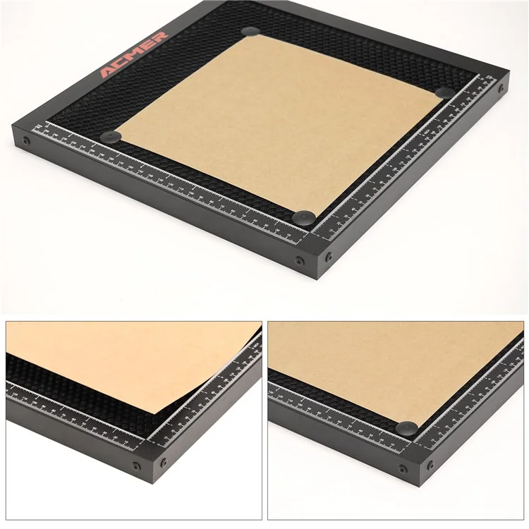 ACMER E10 500x500mm Honeycomb Working Table Aluminum Frame Laser Bed Working Panel