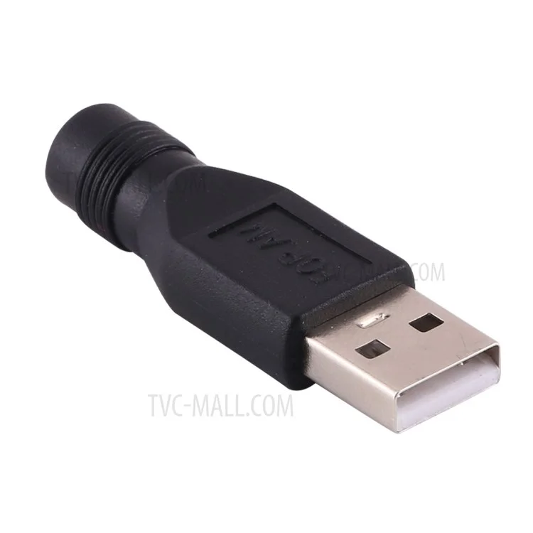 10Pcs DC Power Plug 3.5 x 1.35mm Male To USB 2.0 Male Adapter