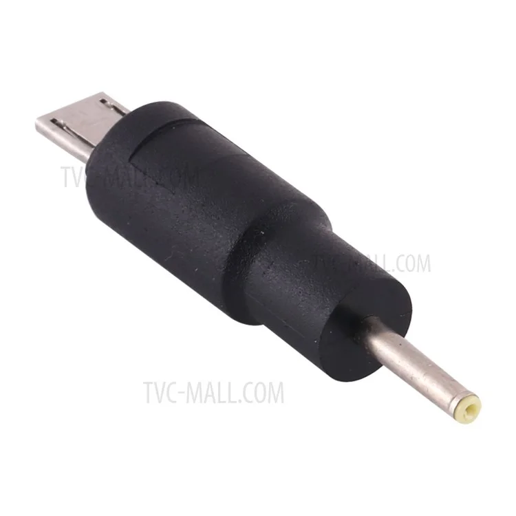 10Pcs DC Power Plug 2.5 x 0.7mm Male To Micro USB Male Adapter