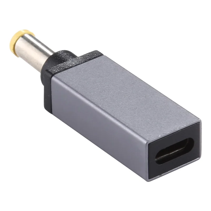 Złącze adaptera męskiego PD 19 V, 5,0 x 3,0 mm - szare