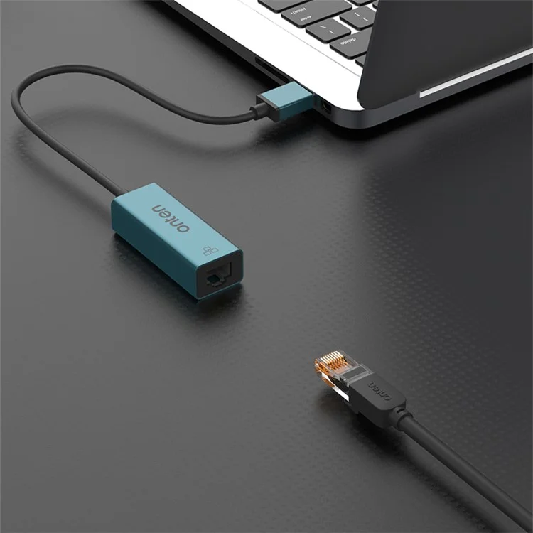 ONTEN 5225 USB 3.0 to RJ45 1000M Network Converter Aluminum Alloy Gigabit Ethernet Adapter