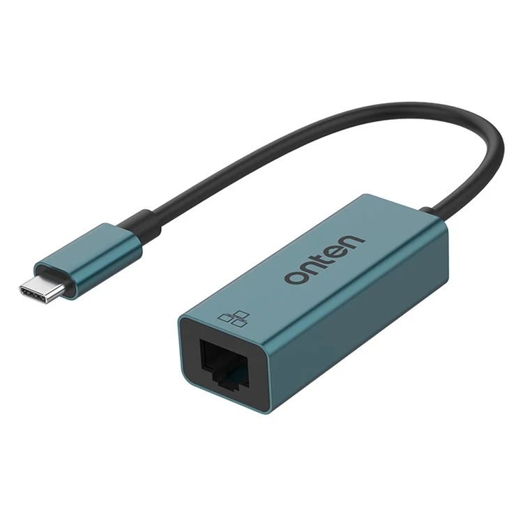 ONTEN 9598D Adattatore di Rete da Type-C a RJ45 Convertitore Ethernet 100M / 10Mbps