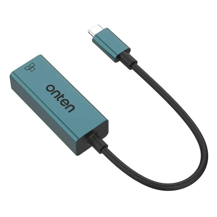 ONTEN 9598D Adattatore di Rete da Type-C a RJ45 Convertitore Ethernet 100M / 10Mbps