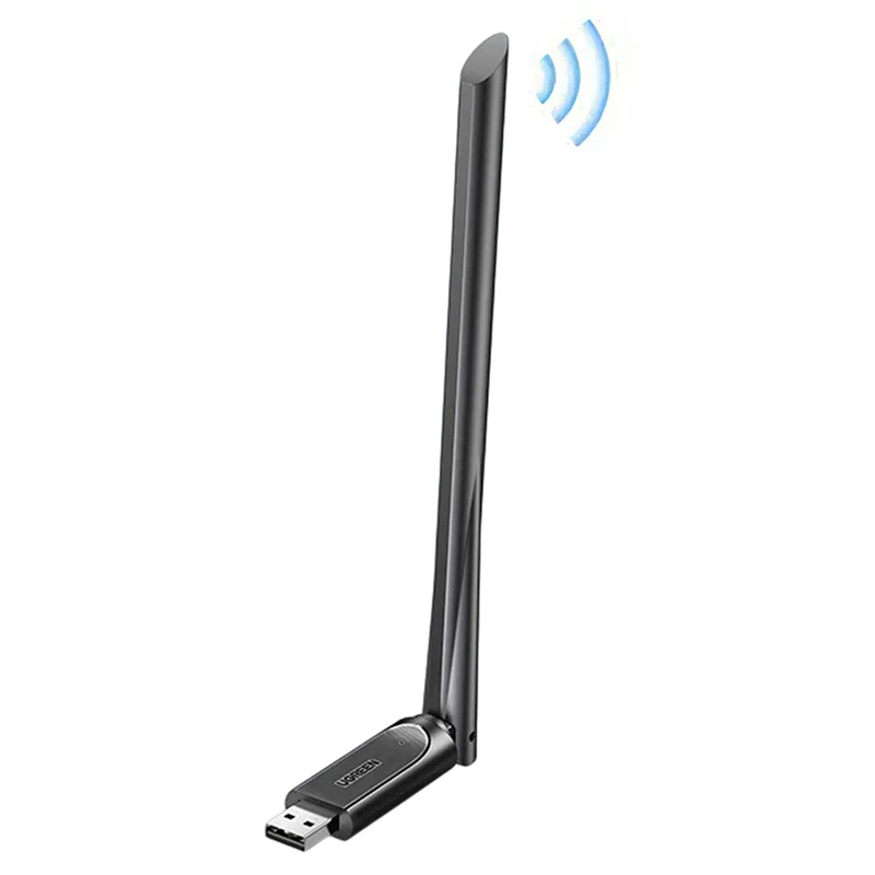 UGREEN AC650 CM496 90339 WiFi Adapter 5G Dual Band 650Mbps Gigabit High Gain USB Wireless Network Card