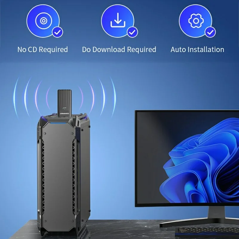 COMFAST CF-970AX 3000Mbps High Speed Dual Band Wireless Network Card WiFi6 USB Adapter