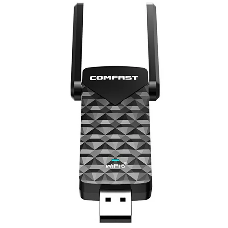 COMFAST CF-962AX USB WiFi 6 Adapter 1800Mbps Dual Band 5G External Wireless Network Card Plug and Play